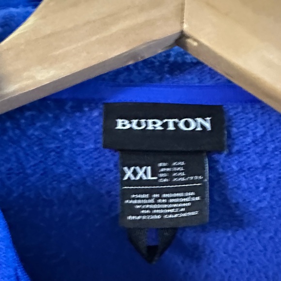 Burton Royal Blue Zip-Up Hoodie - Picture 2 of 5